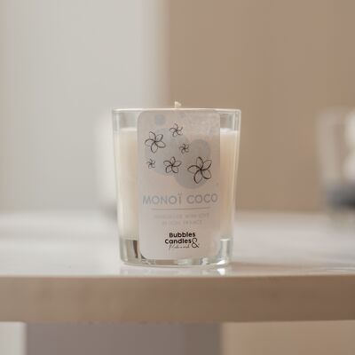 Candle - Monoï Coco - 300mL - Bubbles and Candles
