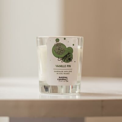 Candle - Vanilla Pine - 90mL - Bubbles and Candles