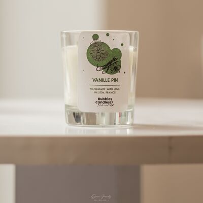 Candle - Vanilla Pine - 300mL - Bubbles and Candles