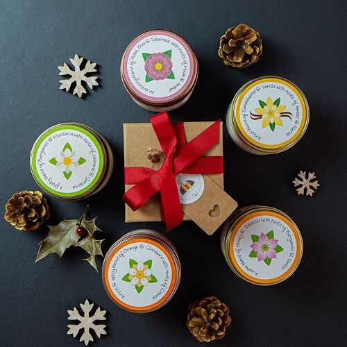 Candle Christmas gift - Bergamot & Mandarin - 200ml