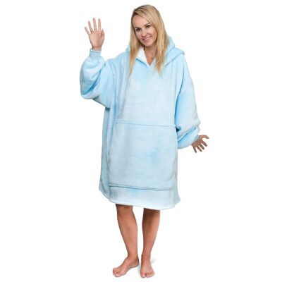Smileify™ Hoodie Blanket - Light Blue - Pro Max