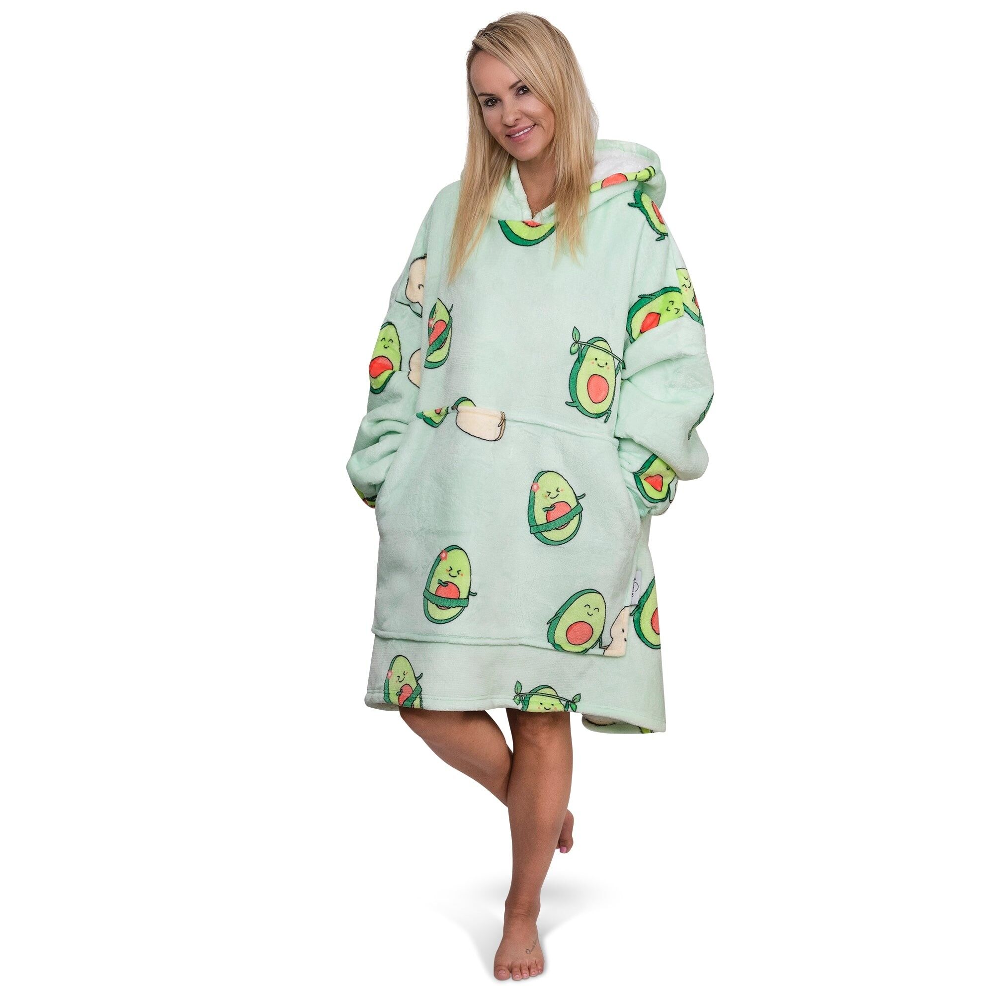 Coperta con cappuccio Smileify™ - Avocado - Pro Max