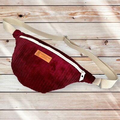 Bum bag, “Velvet” Wine lees