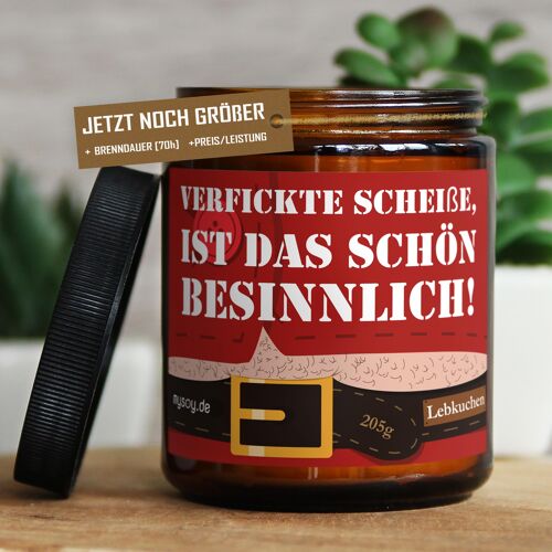 Geschenkkerze Duftkerze verfickte scheiße, ist das… #BS1-71