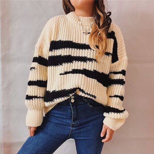 Fashion Loose Fit Women's Sweater