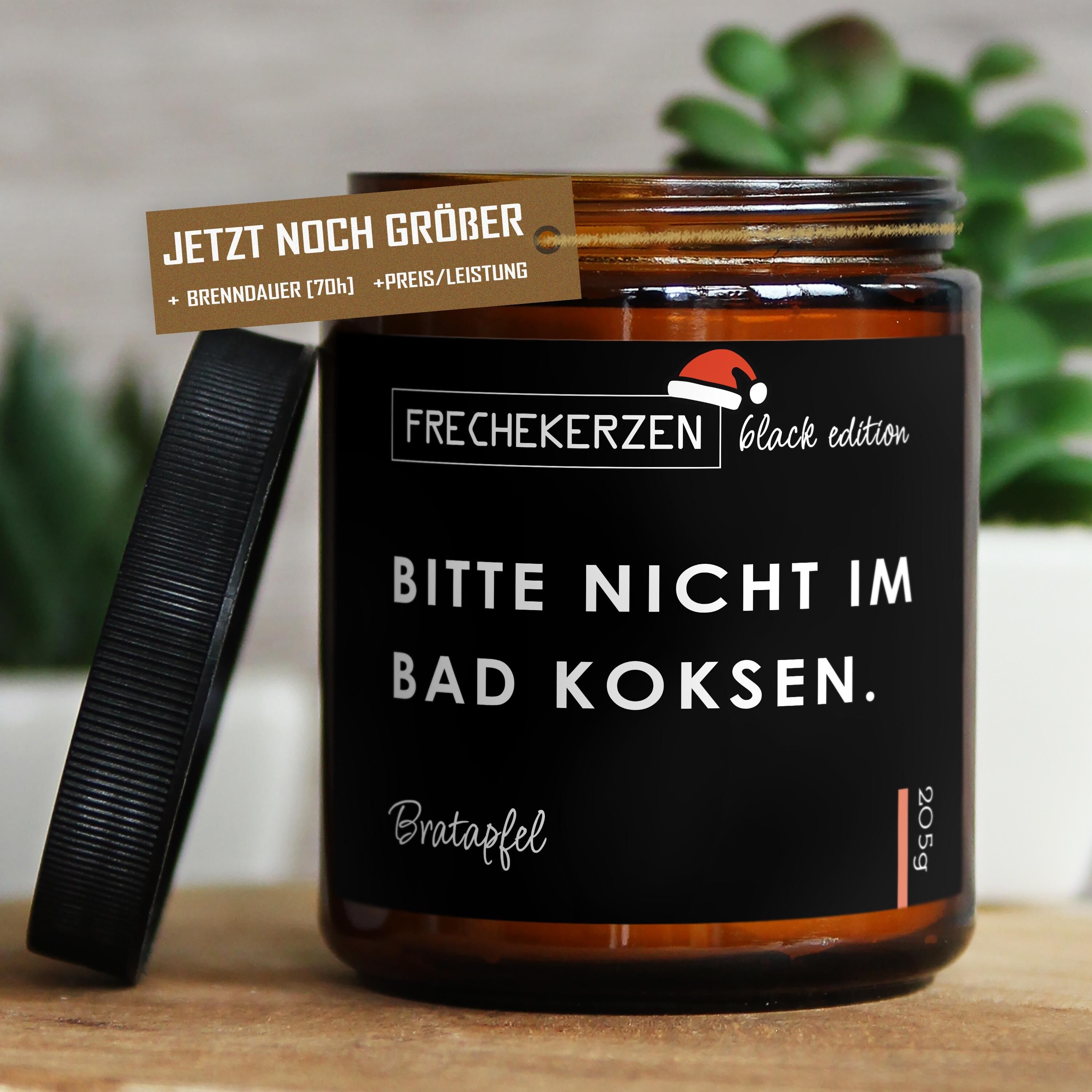 Geschenkkerze Duftkerze bitte nicht im bad… #be-1