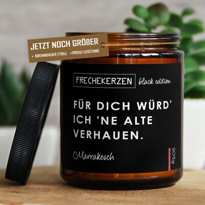 Geschenkkerze Duftkerze für dich würd’ ich… #be-65