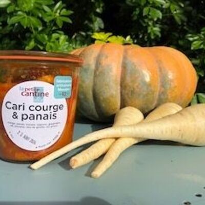 Cari courge&panais-450g