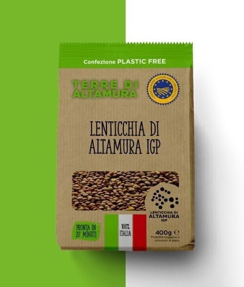 Legumi - LENTICCHIA DI ALTAMURA IGP 400g