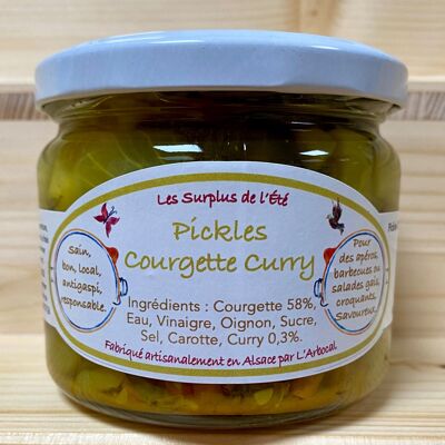 Pickles Courgette Curry