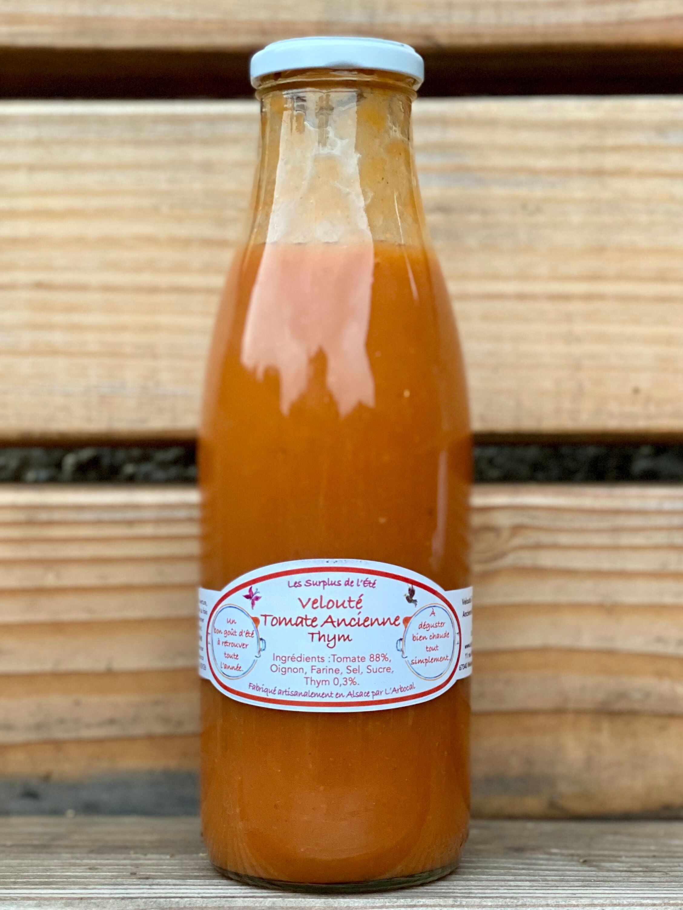 Vellutata di pomodoro e timo biologico