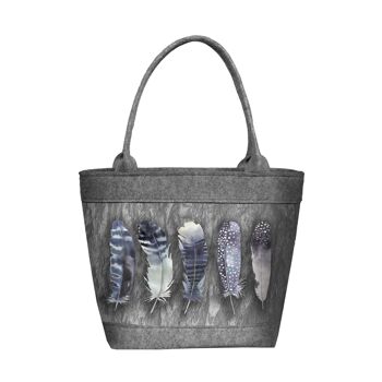 Sac Bandoulière Fly Away En Feutre Ligne Polo Bertoni 1