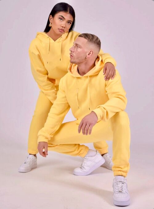 Ensemble jogging unisex jaune