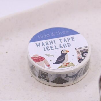 Washi Tape Island - Ruban Adhésif Masking Tape Scandinavia Travel 2