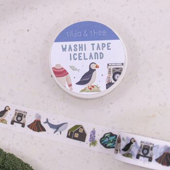 Washi Tape Island - Ruban Adhésif Masking Tape Scandinavia Travel 3