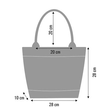 Sac Bandoulière Sakura En Feutre Ligne Polo Bertoni 3