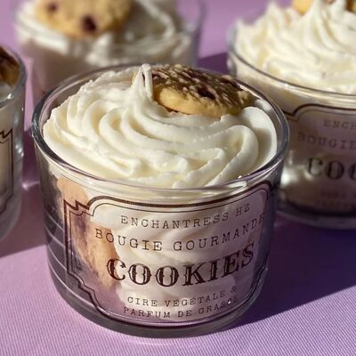 Gourmet cookie candle