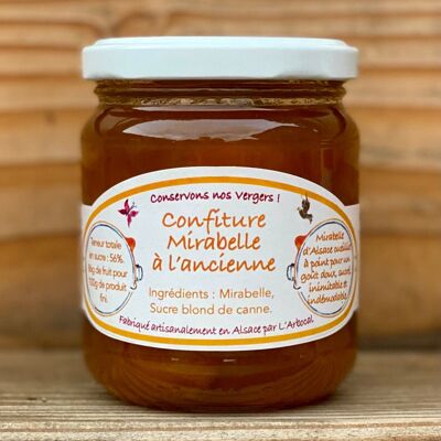 Confiture Mirabelle à l'Ancienne