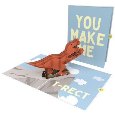 T-Rect Pop Up Card