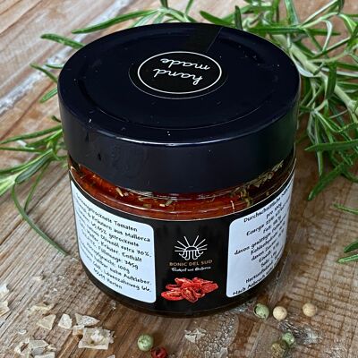 DRIED TOMATOES PICKLED IN EXTRA VIRGIN OLIVE OIL FROM SANTANYI-MALLORCA