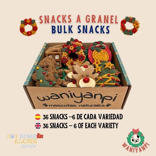 Bulk Christmas Cookies for dogs - Galletas Navidad a Granel