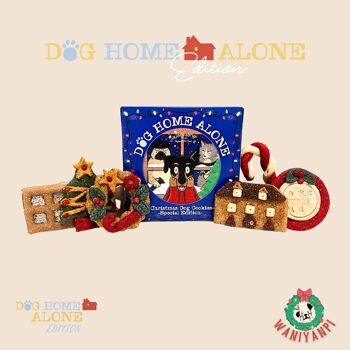 Boîte de collations de Noël pour chiens - Édition limitée Home Alone 1