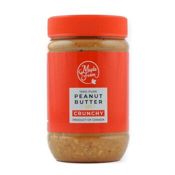 Pur Beurre de Cacahuète Croustillant (CRUNCHY) - Pot de 500g 1