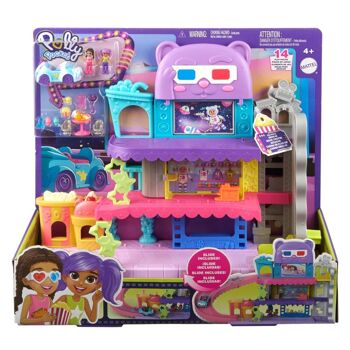 Mattel - HNT86 - Polly Pocket - Pollyville - Multiplexe De Polly 2