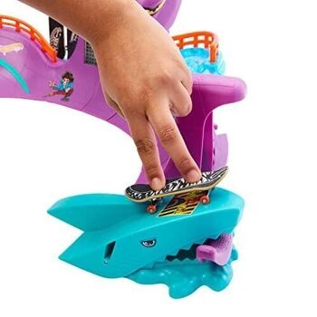 Mattel - HMK01 - Hot Wheels - Skate - Coffret Skatepark Octopus avec fingerboard exclusif - Petite Voiture - 5 ans et + 3