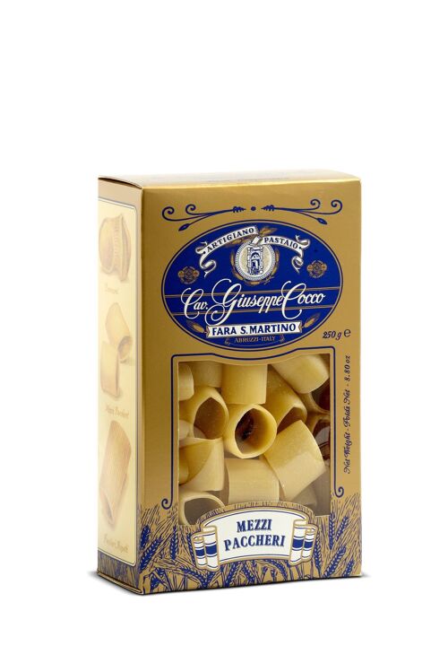 Pasta - N°103 MEZZI PACCHERI
CASERECCI 250 g.