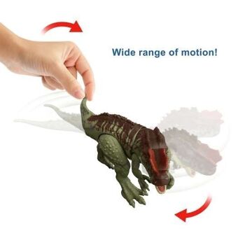 Mattel - HDX47 - Jurassic World - Dominion - Massive Action Figurine de mouvement d'attaque de dinosaure Yangchuanosaurus 5