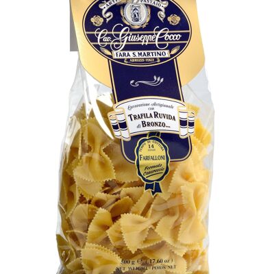 Pâtes - N°57 FARFALLONI
CASERECCCI SEMOLA
