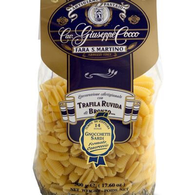 Pasta - N°60 GNOCCHETTI SARDO
CASERECCI SEMOLA