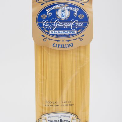 Pasta – Nr. 30 CAPELLINI, die grobe Form von Grieß