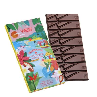 Madinina chocolate bar - Dark Milk 50% - 90g