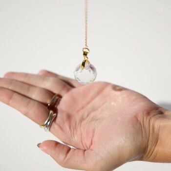 Pendule ORACLE, attrape-soleil en cristal, accessoire radiesthésie, outil divinatoire 3