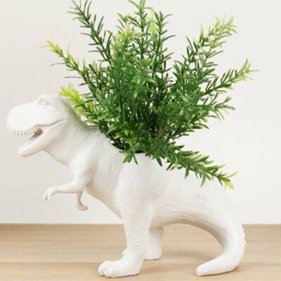 Dinosaur flower pot