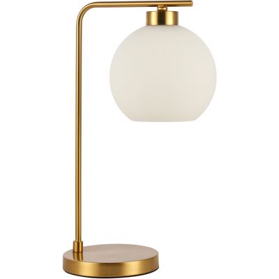 Xandy Table Lamp White Gold