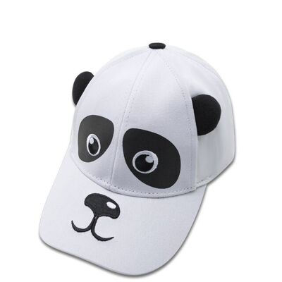 koaa – Paula le Panda – Casquette mascotte blanc/noir