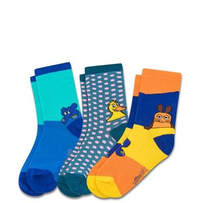 koaa – The Show with the Mouse “Little Friends” – Socks 3-pack