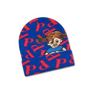 koaa – Pippi Longstocking "P" - Bonnet bleu/rouge