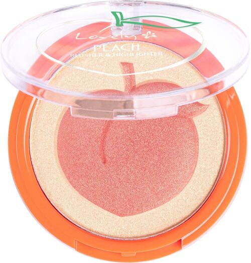 Lovely Peach Highlighting Blusher