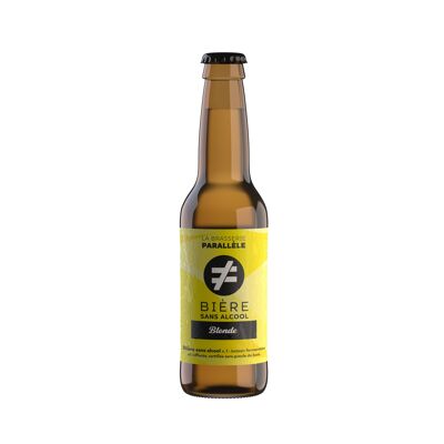 Blond beer WITHOUT ALCOHOL