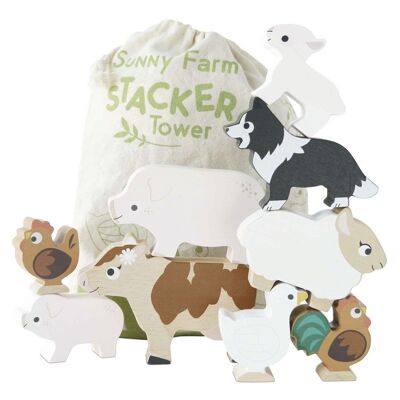 Farm animals stacking game PL141/Sunny Farm Stacker (VE 6)