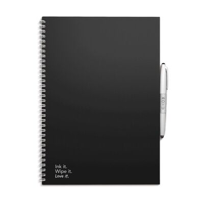 MOYU Erasable Notebook A4 - Pitch Black