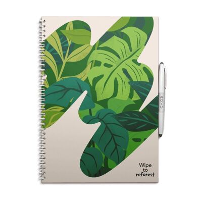 MOYU Erasable Notebook A4 - Sandy Jungle