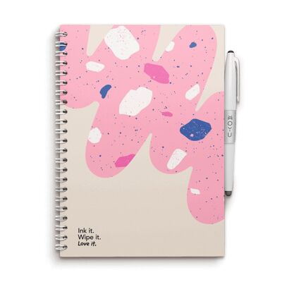 MOYU Erasable Notebook A5 - Flamingo Desert