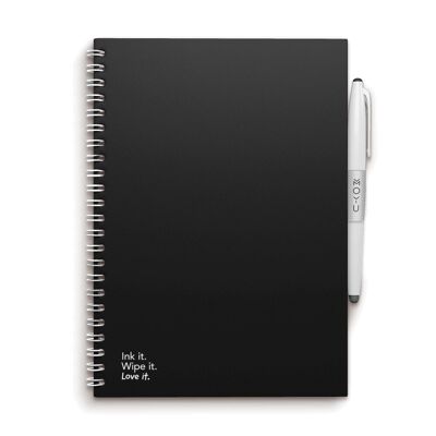 MOYU Erasable Notebook A5 - Pitch Black