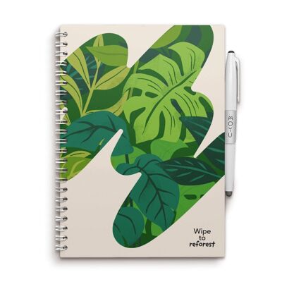 MOYU Erasable Notebook A5 - Sandy Jungle