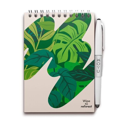 MOYU Erasable Notebook A6 Hardcover - Sandy Jungle